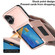 iPhone 15 Plus Card Slot Holder Phone Case - Blue