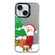 iPhone 15 Plus Christmas Series PC Full Coverage Pattern Phone Case - CK034 Black