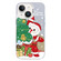 iPhone 15 Plus Christmas Series PC Full Coverage Pattern Phone Case - CW058 White