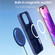 iPhone 15 Plus Colorful Frosted Magsafe PC Hybrid TPU Phone Case - Blue