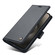 iPhone 15 Plus Forwenw F6 Series RFID Leather Phone Case - Black