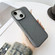 iPhone 15 Plus Gaer4 Imitation MagSafe Shockproof TPU Phone Case - Grey