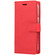 iPhone 15 Plus GOOSPERY MANSOOR DIARY 9 Card Slots Leather Phone Case - Red