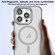 iPhone 15 Plus Hardware Side Cooling Skin Feel Frosted Metal Lens Frame MagSafe Phone Case - Black