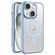 iPhone 15 Plus Hardware Side Cooling Skin Feel Frosted Metal Lens Frame MagSafe Phone Case - Sky Blue