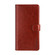 iPhone 15 Plus idewei Crazy Horse Texture Leather Phone Case with Holder - Brown