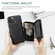 iPhone 15 Plus JEEHOOD Magnetic Zipper Wallet Leather Phone Case - Black