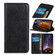 iPhone 15 Plus Magnetic Crazy Horse Texture Horizontal Flip Leather Phone Case - Black