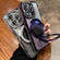 iPhone 15 Plus Rhinestone Mirror Glitter MagSafe TPU Phone Case - Night Purple