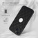 iPhone 15 Plus Rhombic Leather Back Cover Phone Case - White