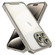 iPhone 15 Plus Shockproof Acrylic Phone Case with Lens Glass Film - Grey
