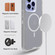 iPhone 15 Plus Shockproof MagSafe Magnetic Phone Case - Transparent Grey