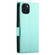 iPhone 15 Plus Side Buckle Magnetic Frosted Leather Phone Case - Mint Green