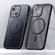 iPhone 15 Plus SULADA Magsafe Magnetic Matte PC + TPU Phone Case - Titanium Black