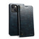 iPhone 15 Plus Suteni Baroque Calf Texture Buckle Wallet Leather Phone Case - Blue