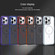 iPhone 15 Plus Two-color Frosted MagSafe Magnetic Phone Case - Black