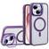 iPhone 15 Plus U1 Invisible Lens Holder Acrylic + TPU MagSafe Magnetic Phone Case - Dark Purple