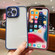 iPhone 15 Plus U1 Invisible Lens Holder Acrylic + TPU Shockproof Phone Case - Dark Blue