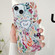 iPhone 15 Plus Varnishing Water Stick PC Phone Case - Love