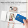 iPhone 15 Plus VIETAO Ring Holder Card Bag Phone Case with Lanyard - Black