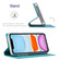 iPhone 15 Plus ViLi DMX Series Shockproof TPU + PU Leather Magnetic Attraction Horizontal Flip Case - Blue