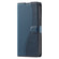 iPhone 15 Plus Voltage Ultra-thin Dot Leather Phone Case - Blue