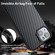 iPhone 15 Plus wlons Magsafe Carbon Fiber Kevlar TPU Phone Case - Black