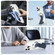 iPhone 14 / 13 Clear Wristband Holder MagSafe Phone Case - Dark Blue