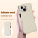 iPhone 14 / 13 Crossbody Multifunction Rhombic Leather Phone Case - White