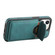 iPhone 14 / 13 Denior D20 Skin Feel MagSafe Holder Detachable Card Slot Phone Case - Blue
