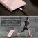 iPhone 14 / 13 Embossed Multi-functional Wallet Retro Leather Phone Case - Pink