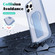 iPhone 14 / 13 Matte Skin Feel Wristband Holder MagSafe Phone Case - Blue