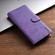 iPhone 14 / 13 N.BEKUS CSJ-P1 Solid Color Leather Phone Case - Purple