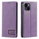 iPhone 14 / 13 TTUDRCH RFID Retro Texture Magnetic Leather Phone Case - Purple