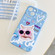 iPhone 14 2 in 1 Minimalist Pattem PC Shockproof Phone Case - White Toast