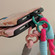iPhone 14 2 in 1 Wristband Phone Case - Hug Apple Dog