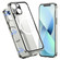 iPhone 14 360 Full Body Magnetic Frosted Magsafe Phone Case - Silver