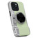 iPhone 14 3D Retro Bluetooth Camera Magsafe Mirror Phone Case - Light Green