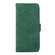 iPhone 14 ABEEL Frosted Magnetic RFID Leather Phone Case - Green