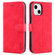 iPhone 14 AZNS Skin Feel Calf Texture Horizontal Flip Leather Case - Red