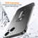 iPhone 14 Baking Varnish 360 Rotate Holder No Frame PC Phone Case - Silver