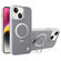 iPhone 14 Carbon Fiber MagSafe Holder Phone Case - Grey