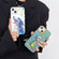 iPhone 14 Cartoon Animal Graffiti PC + TPU Phone Case - Calico Cat