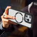 iPhone 14 CD-grain Magsafe Acrylic Hybrid TPU Phone Case - Orange