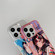 iPhone 14 Chinese Ancient Style Electroplated Lens Ring PC Hybrid TPU Phone Case - Girl with Blue Hat