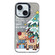 iPhone 14 Christmas Series PC Full Coverage Pattern Phone Case - CK042 Black