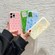 iPhone 14 Creative Edge Small Fresh Pattern TPU + PC Phone Case - Yellow