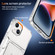 iPhone 14 Crystal Clear Flip Card Slot Phone Case - Transparent