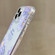 iPhone 14 Crystal Ice Cooling Shockproof TPU Phone Case - Red Flower