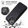 iPhone 14 Double Buckle Phone Case - Black
